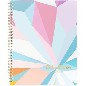 2025-2026 Teacher Planner - Teacher Planner 2025-2026, July 2025 - June 2026, 9" x 11", Weekly & Monthly Lesson Plan Book for Teachers, Teacher Planner Lesson 2025-2026 with Colorful Tabs - Blue-purple