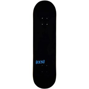 [CCS] Logo Skateboard Deck Black 8.25"