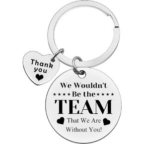 Coworker Boss Appreciation Gifts Keychain Thank You Gifts for Manager Supervisor Mentor Coach Team Leader Birthday Christmas Leaving Going Away Retirement Gifts
