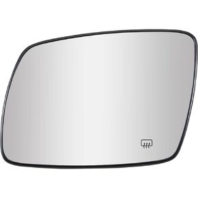 Driver Side Mirror Replacement for 2009 2010 2011 2012 2013 2014 2015 2016 2017 2018 2019 Dodge Journey Mirrors Glass - Convex Mirror Glass, Left Side Rear View Mirror with Power Heated