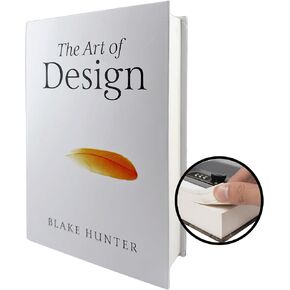 Real Paper Diversion Book Safe with key Secret Box Collection Box-Art of Design