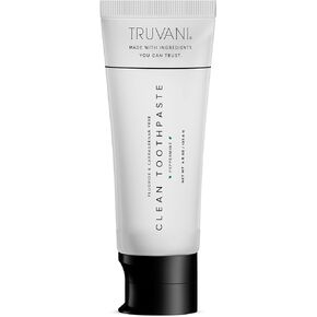 Truvani Clean Fluoride Free Toothpaste - Natural Paraben & Carrageenan Free Toothpaste - Peppermint (4.5 oz)