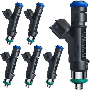 حاقن الوقود لسيارة جيب رانجلر 3.8L 2007-2010، لكرايسلر تاون آند كانتري 3.3L/3.8L 2008-2010، لدودج جراند كارافان 3.3L/3.8L 2008-2010، لفولكس فاجن روتان 3.8L 2009-2010، 0280158119 (6 قطع) ) in Kuwait