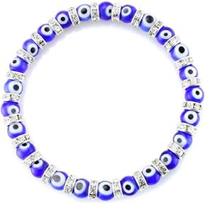 choistily أساور عين الشر للنساء الجلود الكفة سوار بوهو أساور مطرز أساور أساور واقية محظوظ سوار مجوهرات هدايا للنساء الفتيات في سن المراهقة in Kuwait