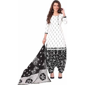 Miraan Cotton Printed Readymade Salwar Suit For Women (BANDCOLOR915)