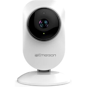 Emerson Emerson Alexa Compatible WiFi Indoor Wireless Security Camera 720P, Two Way Talk, Motion Detection, Night Vision, Video on Demand. Baby/Pet/Elder. Android/iOS. ER108003