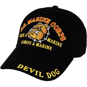 USMC Cap | Stylish Marine Corps Hat | Officially Licensed Caps | 100% Cotton | Stylish Baseball Hat