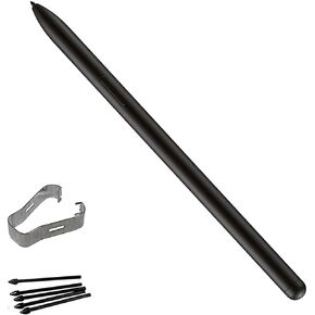 Galaxy Tab S9 Ultra S Pen Replacement for Samsung Galaxy Tab S9 Plus Stylus Pen Replacement Without Bluetooth (Black) + Free 5 Tips for Samsung Galaxy Tab S9 Pen