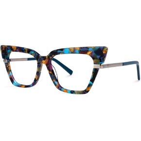VOOGLAM Cat Eye Blue Light Blocking Glasses for Women Anti UV Eyestrain Eyewear Mariana