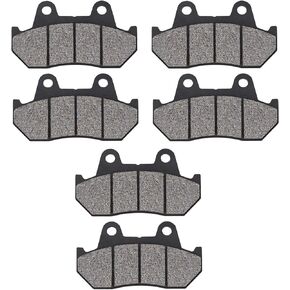 Road Passion Brake Pads Front and Rear for HONDA GL 1100 AD Goldwing Aspencade 1983/1100 C/DC Goldwing 1982/1200 Goldwing1984-1986