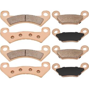 Front & Rear Brake Pads Sintered for John Deere Gator XUV 625i 825i 825E 825M 855D 855E 855M OEM# AM140607 AM141182