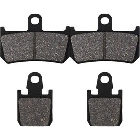 Road Passion Front Brake Pads for YAMAHA STREET BIKES YZF R1(2007-2014)/VMX 1700 V-Max (2009-2014)/MT-01 (6 Piston Caliper)(2007-2009)