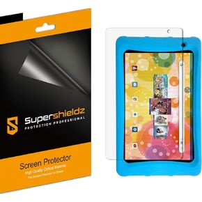 Supershieldz (3 Pack) Designed for Contixo Kids Tablet 8 inch (K80/ K81) Screen Protector, High Definition Clear Shield (PET)
