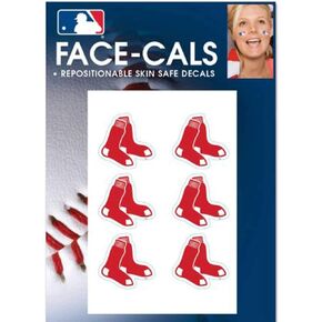 WinCraft MLB Boston Red Sox Face Tattoos, Team Colors, One Size