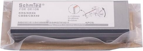 4Pcs Carbon Vanes 04041811011 04100889010 04KG7810211 for ORION Vacuum Pump KRS6, KRX6, CBS6, CBX40 120-40-5mm in Saudi Arabia