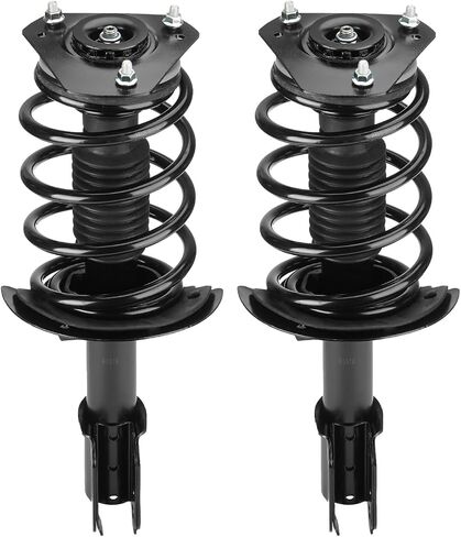 Front Strut Shock Assembly w/Coil Spring for Pontiac Grand Prix 2004-2008, Fits Models with 16" & 17" & 18" Wheels Only, Replace 172177, Left & Right, 2PCS in Saudi Arabia