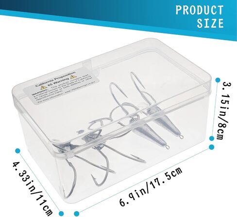 Fishing Hooks Snagging Hooks Snagging Weighted Treble Hooks Large Treble Bunker Hook for Bass Fishing(1.05oz/1.76oz/2.46oz) in Saudi Arabia