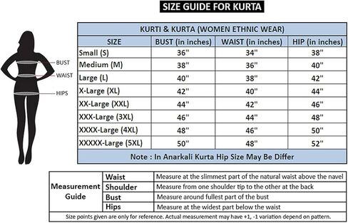 Yash Gallery Women's Cotton Slub Printed Anarkali Kurta in Kuwait