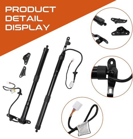 Electric Tailgate Power Lift Support Shock Strut Fit for Toyota RAV-4 2013-2018 Replace OE# 6892009010, 6892009011, 6891009010, 6891009011 Pack of 2 in Saudi Arabia