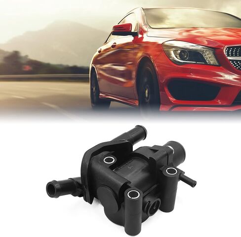 uxcell New Black Thermostat Housing Assembly YS4Z-8592-BD for Ford Focus 2000-2004 in Saudi Arabia
