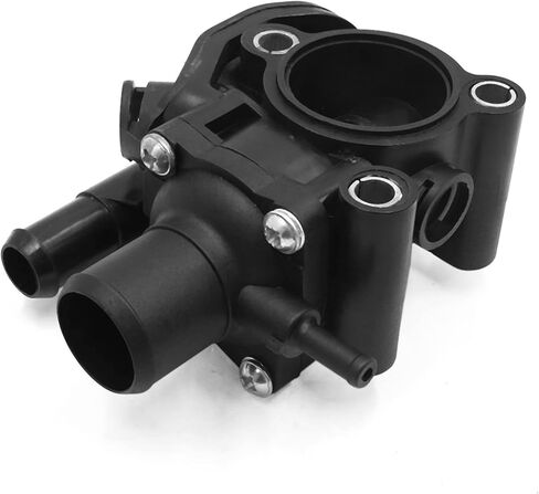 uxcell New Black Thermostat Housing Assembly YS4Z-8592-BD for Ford Focus 2000-2004 in Saudi Arabia