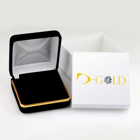 عقد Dgold من الفضة الإسترليني الأبيض والماس المستدير على شكل قلب (0.03 قيراط) in Saudi Arabia