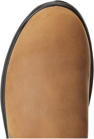 Ariat Mens Turbo Chelsea Waterproof Work Boot Aged Bark 8.5 Wide in Kuwait