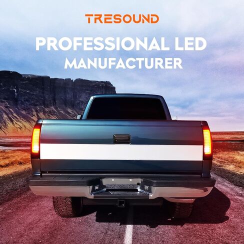 Tresound LED Tail Light for Dodge Ram 1500 1994-2001, Ram 2500 3500 1994-2002 Rear Taillight Assembly Chrome Housing Smoked Lens in Saudi Arabia