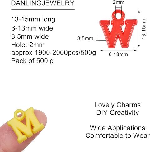 DanLingJewelry 1200pcs Craft Supplies Baby Feet Charms Colorful Acrylic Baby Foot print Charms for Jewelry Making DIY Party Decoration in Kuwait