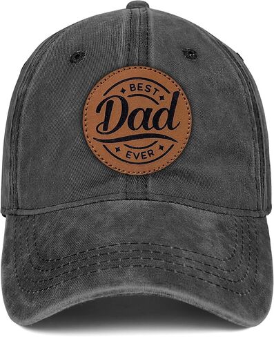 Dad Gift - Best Dad Ever Hat - Father Day Birthday Gifts from Daughter Son in Saudi Arabia