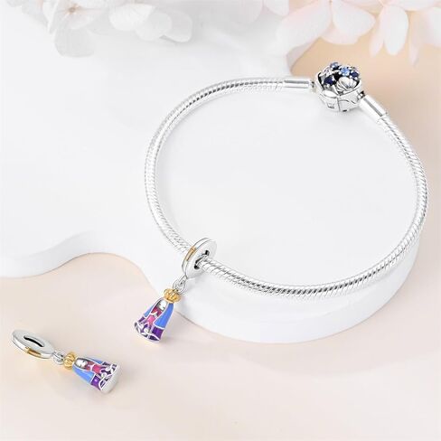 Pandach 925 Sterling Silver Charm for Bracelets Necklace Dangle Pendant Bead Girl Jewelry Beads Gifts for Women in Saudi Arabia