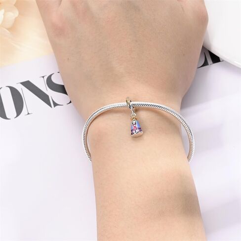 Pandach 925 Sterling Silver Charm for Bracelets Necklace Dangle Pendant Bead Girl Jewelry Beads Gifts for Women in Saudi Arabia