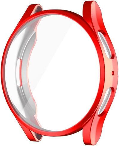 2 Pack Compatible with Samsung Galaxy Watch 6 40mm Case with Screen Protector, Ultra-Thin Soft TPU Silicone Bumper Case Full Coverage Protective Case Cover for Samsung Galaxy Watch 6 40mm in Saudi Arabia