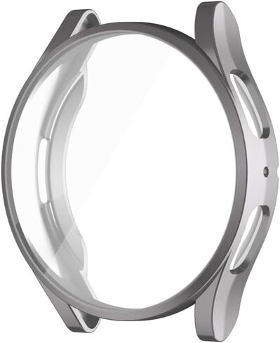 2 Pack Compatible with Samsung Galaxy Watch 6 40mm Case with Screen Protector, Ultra-Thin Soft TPU Silicone Bumper Case Full Coverage Protective Case Cover for Samsung Galaxy Watch 6 40mm in Saudi Arabia