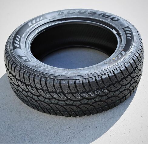 إطار شعاعي Cosmo El Tigre AT A/T لجميع التضاريس للطرق الوعرة - 265/70R17 265/70/17 265/70-17 115T نطاق التحميل SL 4-Ply BSW جدار جانبي أسود in Kuwait