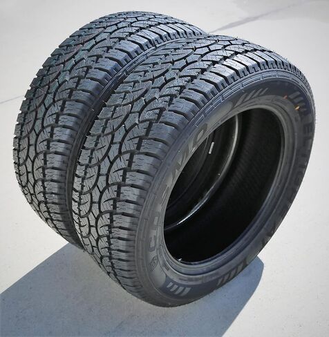 إطار شعاعي Cosmo El Tigre AT A/T لجميع التضاريس للطرق الوعرة - 265/70R17 265/70/17 265/70-17 115T نطاق التحميل SL 4-Ply BSW جدار جانبي أسود in Kuwait