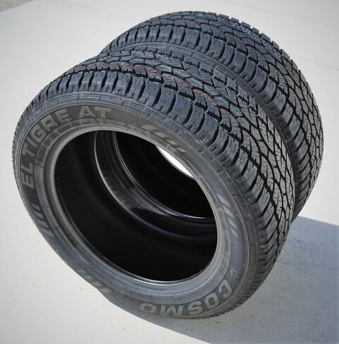 إطار شعاعي Cosmo El Tigre AT A/T لجميع التضاريس للطرق الوعرة - 265/70R17 265/70/17 265/70-17 115T نطاق التحميل SL 4-Ply BSW جدار جانبي أسود in Kuwait