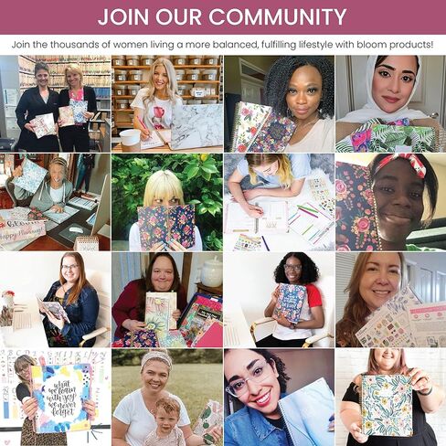 bloom daily planners Wedding Guest Book - 120 Pages Sign-in Registry Log Guestbook (7" x 9") - Hardbound Cover with Eucalyptus, Gold Foil, Gilded Edges and Gold Page Marker - Boho Greenery in Kuwait