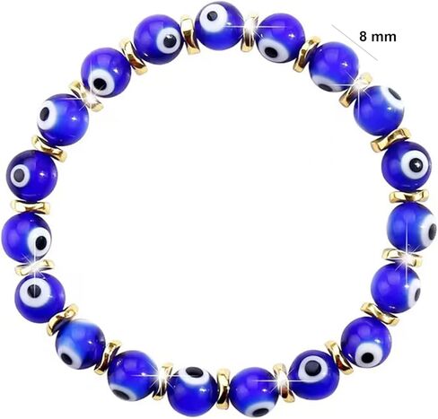 choistily أساور عين الشر للنساء الجلود الكفة سوار بوهو أساور مطرز أساور أساور واقية محظوظ سوار مجوهرات هدايا للنساء الفتيات في سن المراهقة in Kuwait