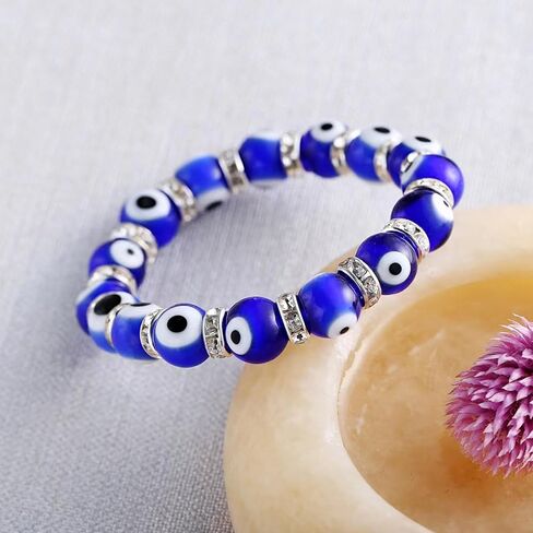choistily أساور عين الشر للنساء الجلود الكفة سوار بوهو أساور مطرز أساور أساور واقية محظوظ سوار مجوهرات هدايا للنساء الفتيات في سن المراهقة in Kuwait