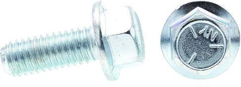 Prime-Line 9091159 Serrated Flange Bolts, 3/8 In.-16 X 1 In., Zinc Plated Case Hardened (25 Pack) in Saudi Arabia