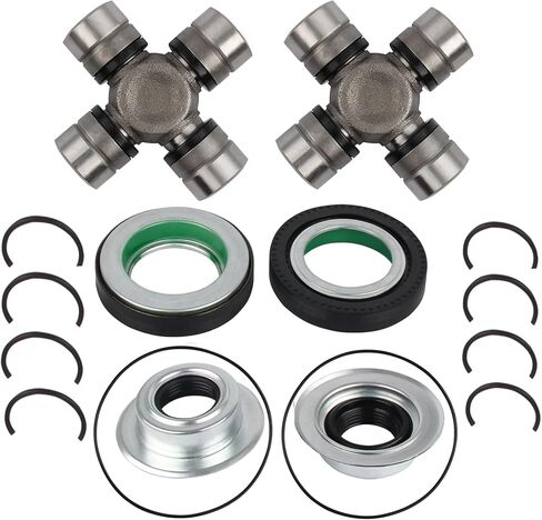 2014835 ختم المحور الأمامي ومجموعة وصلات U متوافقة مع 2005-2015 Ford F250 F350 Super Duty عجلة خلفية مفردة ومزدوجة 4x4 شاحنات 2017426 spl55-3x in Kuwait