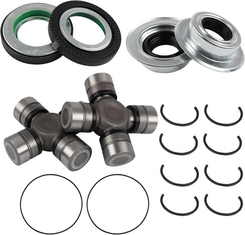 2014835 ختم المحور الأمامي ومجموعة وصلات U متوافقة مع 2005-2015 Ford F250 F350 Super Duty عجلة خلفية مفردة ومزدوجة 4x4 شاحنات 2017426 spl55-3x in Kuwait