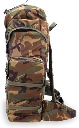 Everest Woodland Camo Hiking Pack, Camouflage, One Size in Saudi Arabia