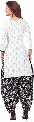 Miraan Cotton Printed Readymade Salwar Suit For Women (BANDCOLOR915) in Saudi Arabia