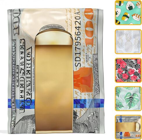 10 × 13 بوصة من البوليستر 100 عبوة | ختم ذاتي اللصق مقاوم للتمزق ومقاوم للماء | أكياس بريدية متينة للشحن | لوازم التعبئة والتغليف الأنيقة للشركات الصغيرة (ماوي الكركديه) in Kuwait