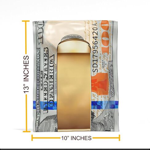 10 × 13 بوصة من البوليستر 100 عبوة | ختم ذاتي اللصق مقاوم للتمزق ومقاوم للماء | أكياس بريدية متينة للشحن | لوازم التعبئة والتغليف الأنيقة للشركات الصغيرة (ماوي الكركديه) in Kuwait