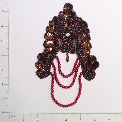 Expo International Oriental Sequin Patches/Appliques, Bronze in Saudi Arabia
