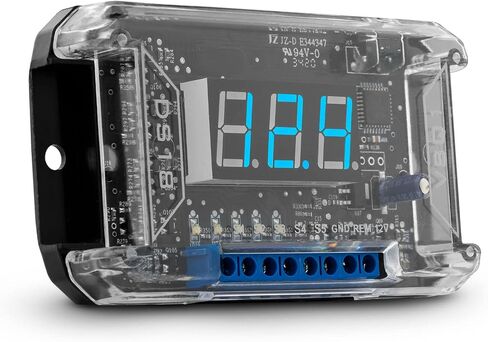 DS18 VSQ1 Volt Meter with Remote Outputs - Reliable Audio Voltmeter Sequencer - Voltage Protection for Your Car in Saudi Arabia