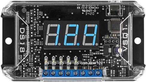 DS18 VSQ1 Volt Meter with Remote Outputs - Reliable Audio Voltmeter Sequencer - Voltage Protection for Your Car in Saudi Arabia